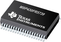 Texas Instruments' MSP430FR5739 Mixed Signal MCU Texas Instruments 的 MSP430FR5739 混合式訊號 MCU 圖片