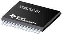 Texas Instruments' TPS92830-Q1 3-Channel High-Current Linear LED Controller Image of Texas Instruments' TPS92830-Q1 3-Channel High-Current Linear LED Controller