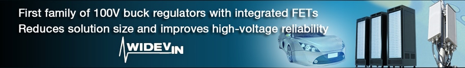 Texas Instruments Step Down Banner TI Step Down Banner