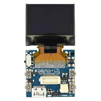 TinyCircuits TinyScreen+ Processor Board (click to enlarge) Image de la carte processeur TinyScreen+ de TinyCircuits