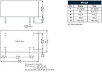 TRACO Power's TEL 12 Series Diagram Image of TRACO Power's TEL 12 Series Diagram