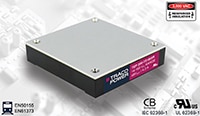 TRACO Power's TEP 150/TEP 200UIR Series DC/DC Converters Image of TRACO Power's TEP 150/TEP 200UIR Series DC/DC Converters