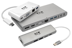 Image of Tripp-Lite USB and Thunderbolt Docking Stations for Universal Connectivity