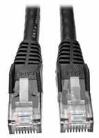 Tripp Lite's Cat6 Gigabit Snagless Molded Patch Cables Image of Tripp Lite's Cat6 Gigabit Snagless Molded Patch Cables
