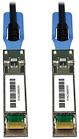 Tripp Lite by Eaton Direct Attach Cables (DACs) with SFP28 Connectors Tripp Lite by Eaton 具有 SFP28 連接器的直連纜線 (DAC) 的圖片