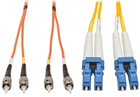 Tripp Lite's Fiber Optic Network Cables Image of Tripp Lite's Fiber Optic Network Cables