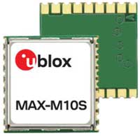 u-blox's MAX-M10 Series Image of u-blox's MAX-M10 Series