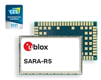 u-blox SARA-R5 LTE-M/NB-IoT Modules Image of u-blox SARA-R5 LTE-M/NB-IoT Modules