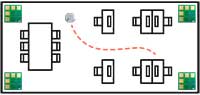 u-blox XPLR-AOA Explorer Kit Diagram 3 (click to enlarge) Image du schéma 3 du kit d'exploration XPLR-AOA de u-blox (cliquez pour agrandir)