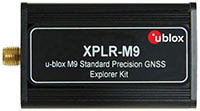 u-blox's XPLR-M9 GNSS Explorer Kit Image of u-blox's XPLR-M9 GNSS Explorer Kit
