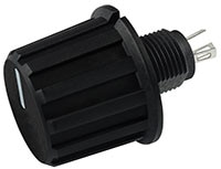 Vishay Sfernice's PA16F Series Knob Potentiometer Kuvassa Vishay Sfernicen PA16F-sarjan nuppipotentiometri