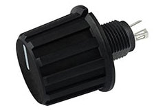 Image of Vishay Sfernice's PA16F Series Knob Potentiometer