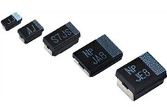 Image of Vishay Sprague's T55 Series Polymer Tantalum Chip Capacitors