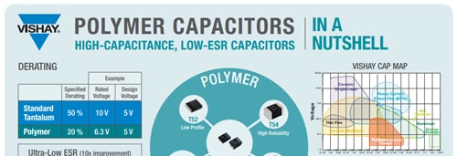 Polymer Capacitors Infographic Polymer Capacitors Infographic