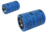 Vishay Beyschlag/Draloric/BC Components' 193 PUS-SI Aluminum Electrolytic Capacitors Image des condensateurs électrolytiques aluminium 193 PUS-SI de Vishay Beyschlag/Draloric/BC Components