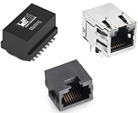 Wurth Elektronik's LAN Transformers and Modular Jack Connectors Image of Würth Elektronik's LAN Transformers and Modular Jack Connectors