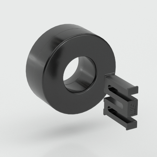 Improved isolation through plastic case and winding spacer Improved isolation through plastic case and winding spacer