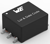 Wurth Elektronik's WE-PPTI Push-Pull Transformers Wurth Elektronik 的 WE-PPTI 推挽式變壓器的圖片