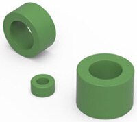 Würth Elektronik’s WE-TEMA Series Toroidal EMI Suppression Ferrites Abbildung: Ringkern-Ferrite der Serie WE-TEMA von Würth Elektronik zur EMI-Entstörung
