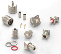 Würth Elektronik's WR-NTYPE Series: N Type Coaxial Connectors Image of Würth Elektronik's WR-NTYPE Series: N Type Coaxial Connectors
