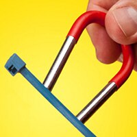 Advanced Cable Ties Metal Detectable Ties Image des attaches en métal détectable d'Advanced Cable Ties