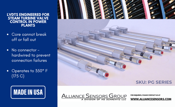 Alliance Sensors LG Series - LVDT Linear Sensors Image of Alliance Sensors LG Series - LVDT Linear Sensors