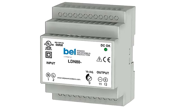 Bel Power Solutions' Din Rail Power Supplies Image of Bel Power Solutions' Din Rail Power Supplies