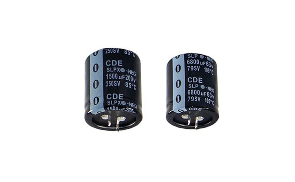 Cornell Dubilier's SLP and SLPX Series Image of Cornell Dubilier's SLP and SLPX Series