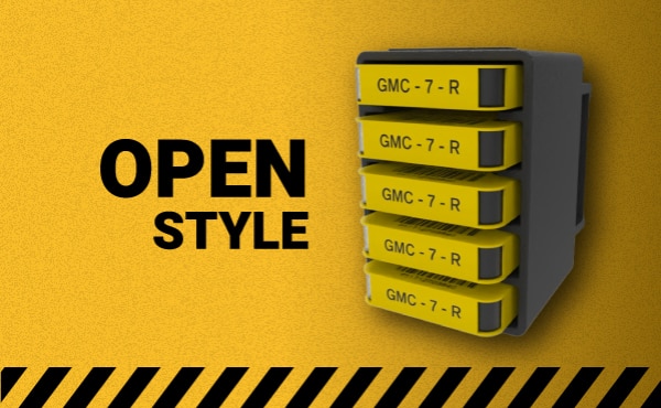 DINStorage's Open Style Fuse Storage Image of DINStorage's Slotted Fuse Storage