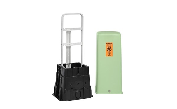 Image of FiberSource's HDPE Split-Base Pedestal