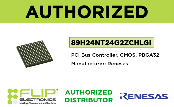 Image of Flip Electronics' 89H24NT24G2ZCHLGI Renesas