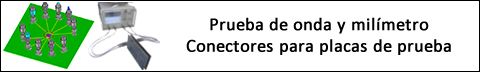 Conectores de prueba de onda y milímetro para placas de prueba Image of Hirose's Test Connectors