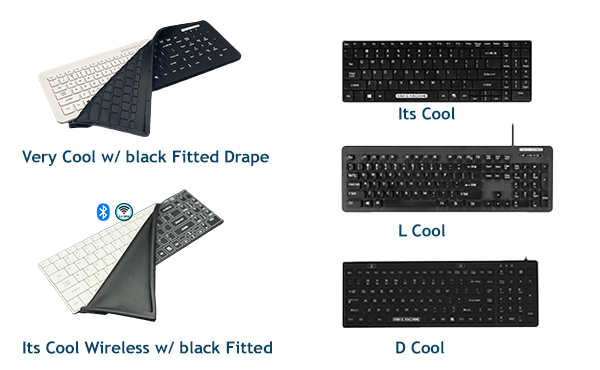 Man & Machine's Washable Keyboards and Mice Image of Man & Machine's Washable Keyboards and Mice