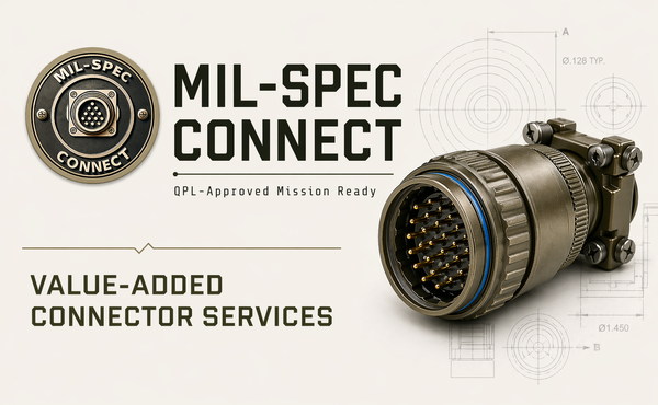 MIL Spec Connect Value Add Connectors Image of MIL Spec Connect Connector