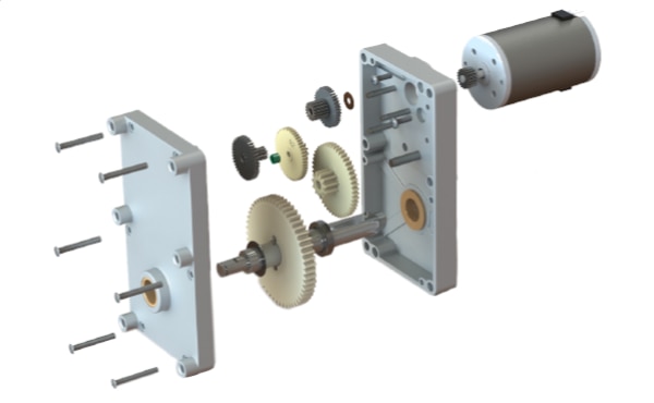 Multi Products Company's Heavy-Duty Gearmotors Image of Multi Products Company's Heavy-Duty Gearmotors