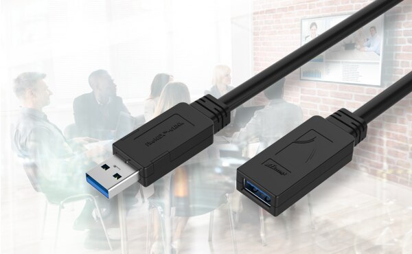 Newnex's USB 3.2 Active Cables (up to 30 m) Image of Newnex's USB 3.2 Active Cables (up to 30 m)