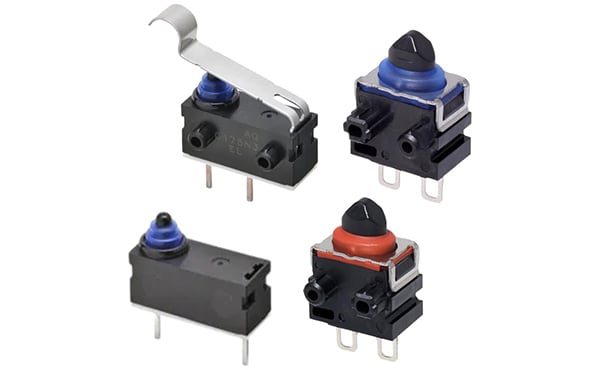 Omron Sealed Snap-Action Switches Image of Omron Sealed Snap-Action Switches