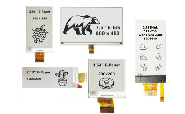 Image of Orient Display's E-Ink Display