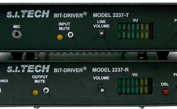 S.I. Tech's 2237-T and 2237-R Digital Audio Over Fiber Image of S.I. Tech's 2237-T and 2237-R Digital Audio Over Fiber