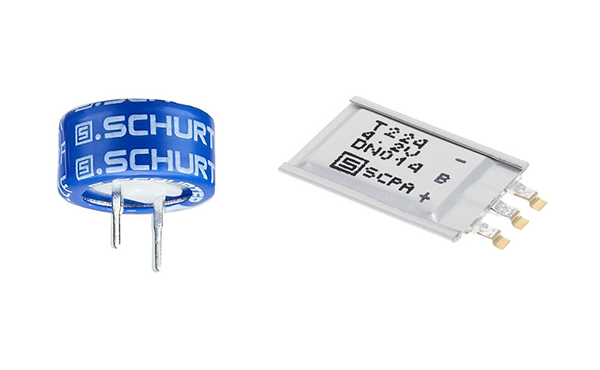 SCHURTER Supercapacitors Image of SCHURTER Supercapacitors