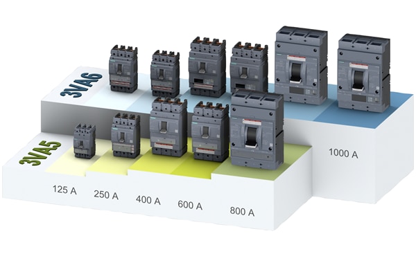Image of Siemens 3VA Molded Case Circuit Breakers