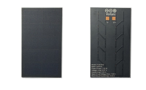 Voltaic Systems' 1 Watt 6 Volt Small Solar Panel - ETFE Image of Voltaic Systems' 1 Watt 6 Volt Small Solar Panel - ETFE