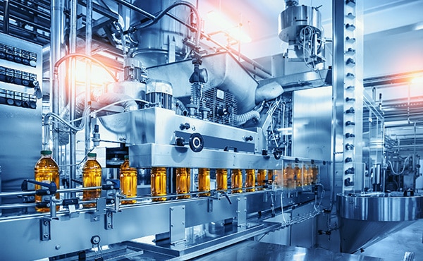 Wachendorff Automation Bottling line Image of Wachendorff Automation Bottling line