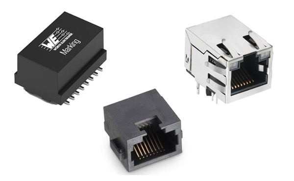 Wurth's LAN Transformers and Modular Jacks Image of Wurth's LAN Transformers and Modular Jacks