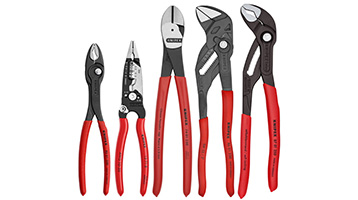 5 PC CORE PLIERS SET IN TOOL ROL image of 5 PC CORE PLIERS SET IN TOOL ROL