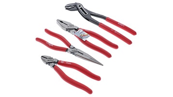 SOFT GRIP PLIERS & CUTTERS 4 PC image of SOFT GRIP PLIERS & CUTTERS 4 PC