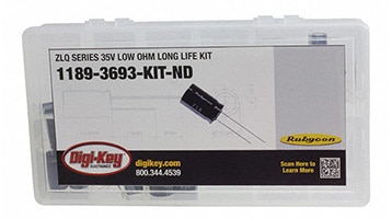 CAP KIT ALUM 56UF-2200UF 27PCS image of CAP KIT ALUM 56UF-2200UF 27PCS