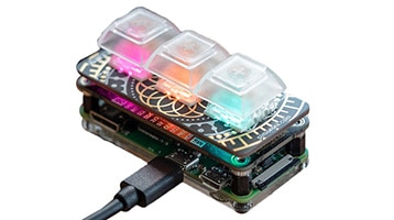 KEYBOW MINI MACRO PAD KIT - CLICKY KEYS image of KEYBOW MINI MACRO PAD KIT - CLICKY KEYS