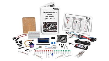 EXPERIMENT KIT W/ADAFRUIT METRO image of EXPERIMENT KIT W/ADAFRUIT METRO