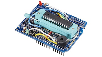 AVR ISP PROGRAMMER SHIELD KIT image of AVR ISP PROGRAMMER SHIELD KIT